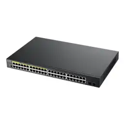 Zyxel GS1900 Series GS1900-48HPv2 - Commutateur - intelligent - 48 x 10 - 100 - 1000 (24 PoE+)... (GS190048HPV2-EU0101F)_2